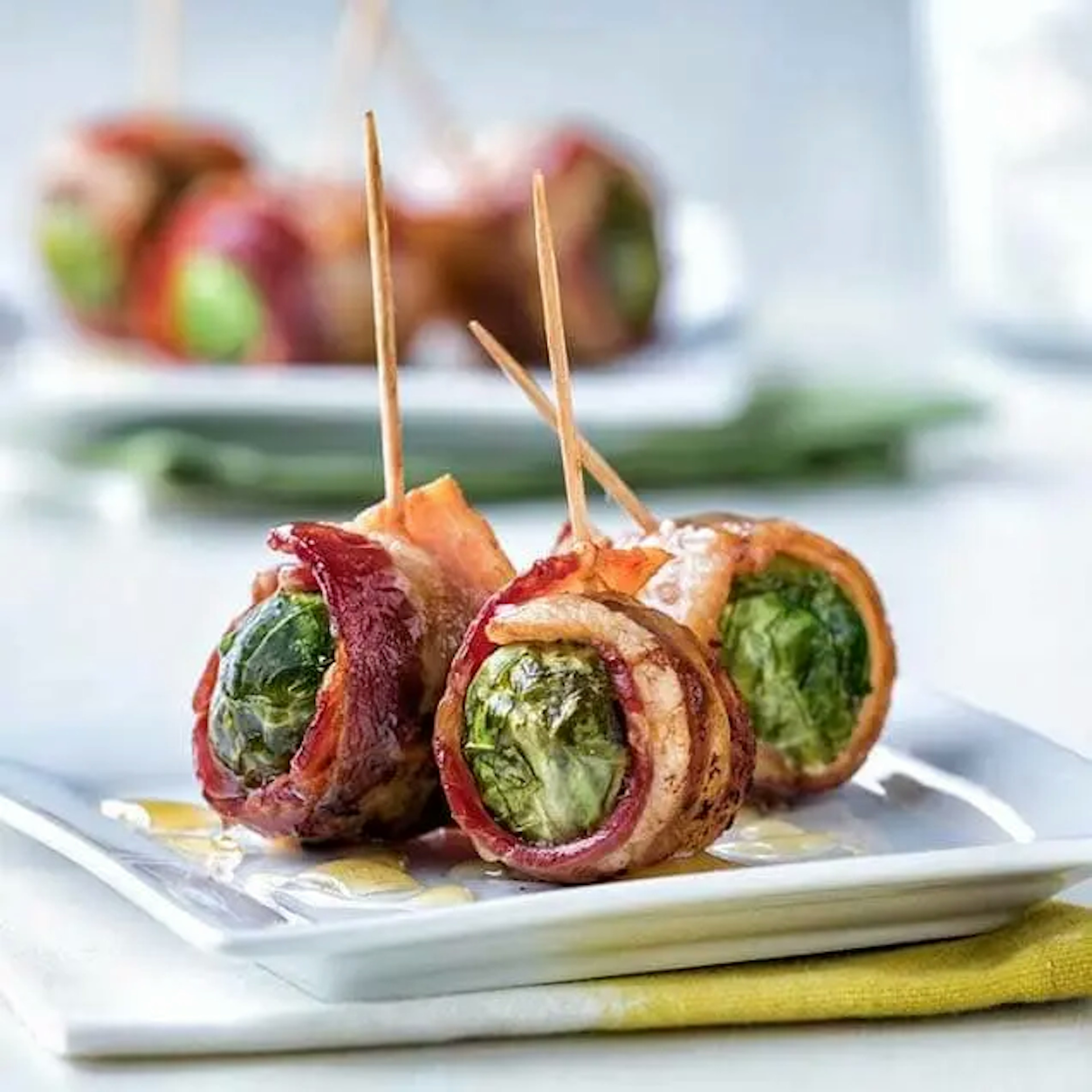 Bacon Wrapped Brussels Sprouts