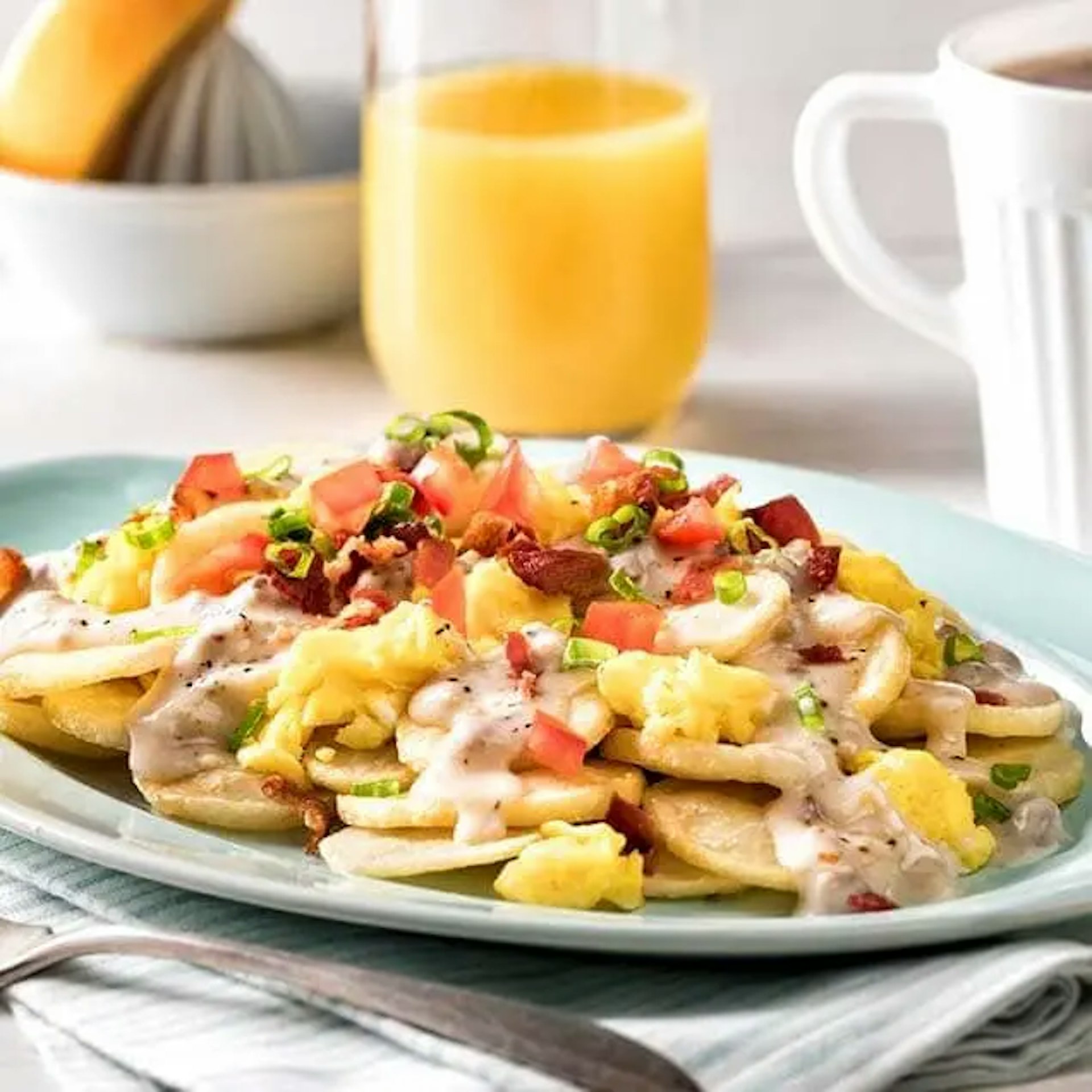 Breakfast Poutine Recipe Card