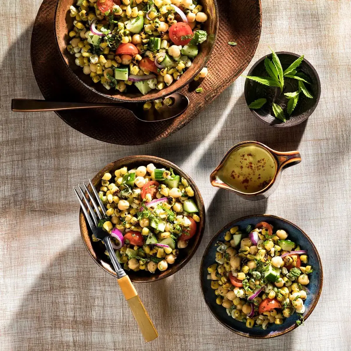 Recipe Image: TF Middle Eastern Corn Salad